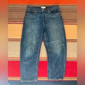 Madewell Barrel Denim Jeans